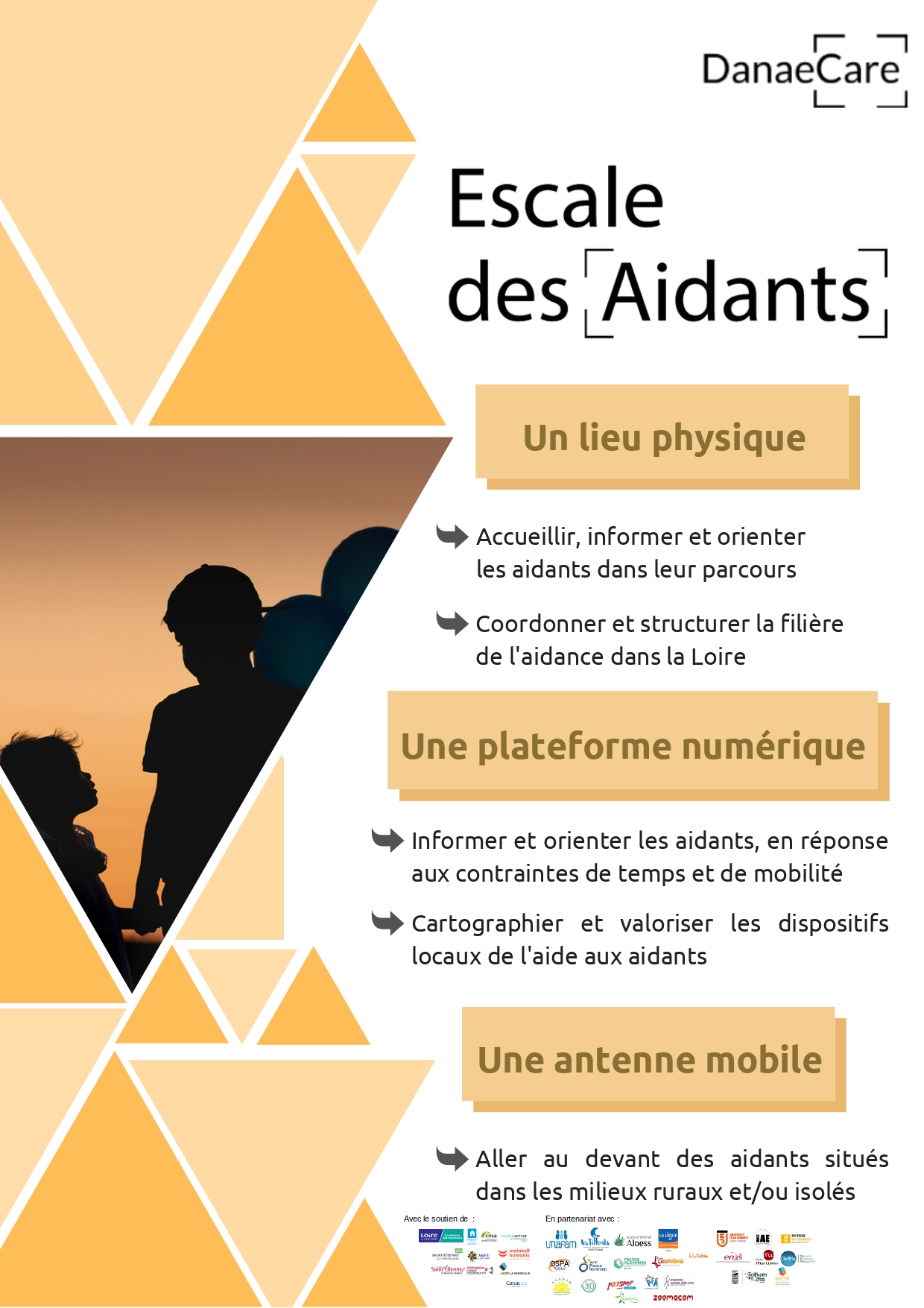 Flyer de l’Escale des aidants, page 1