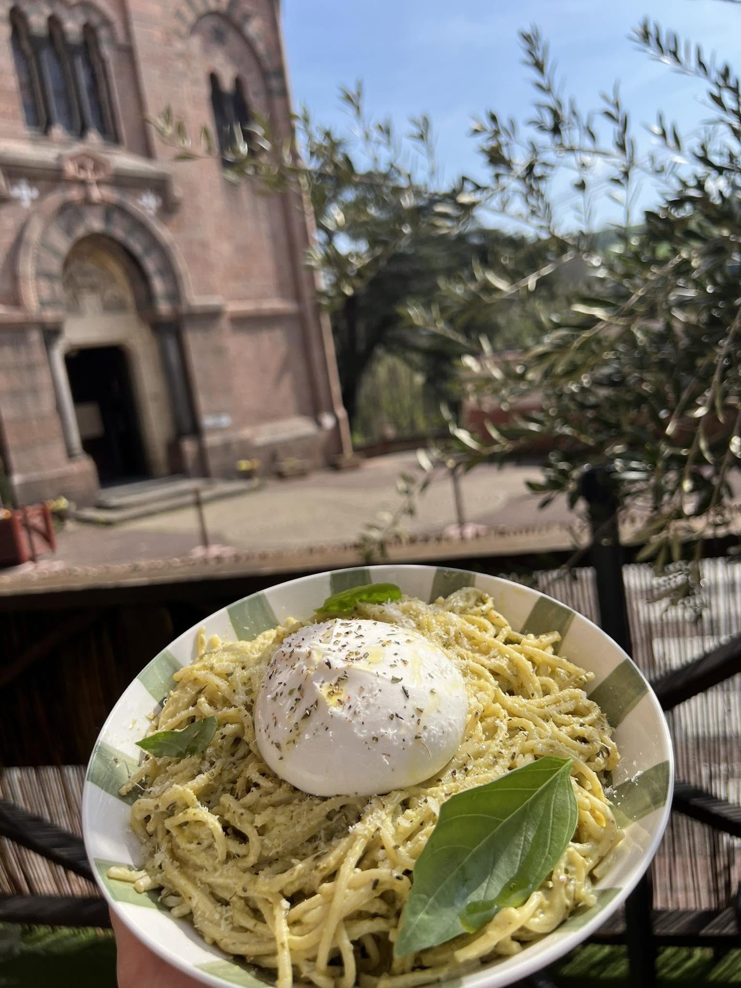 Pâtes à la burrata