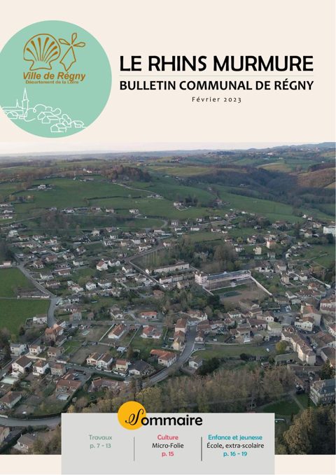 Couverture du bulletin municipal 2023