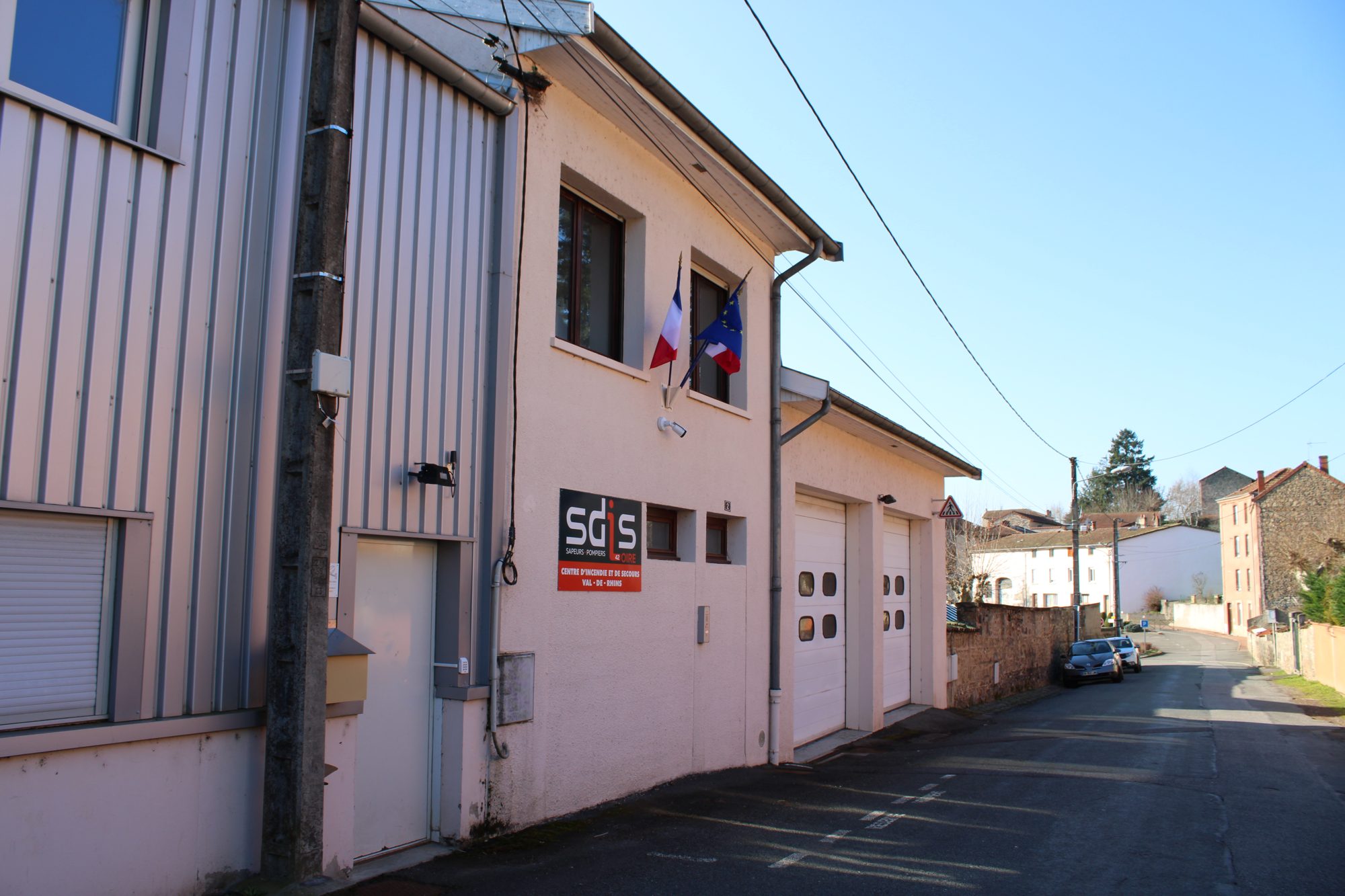 La caserne des sapeurs-pompiers de Régny