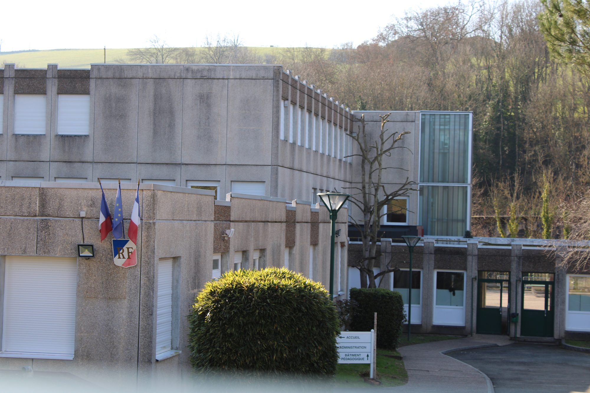 L'entrée du collège