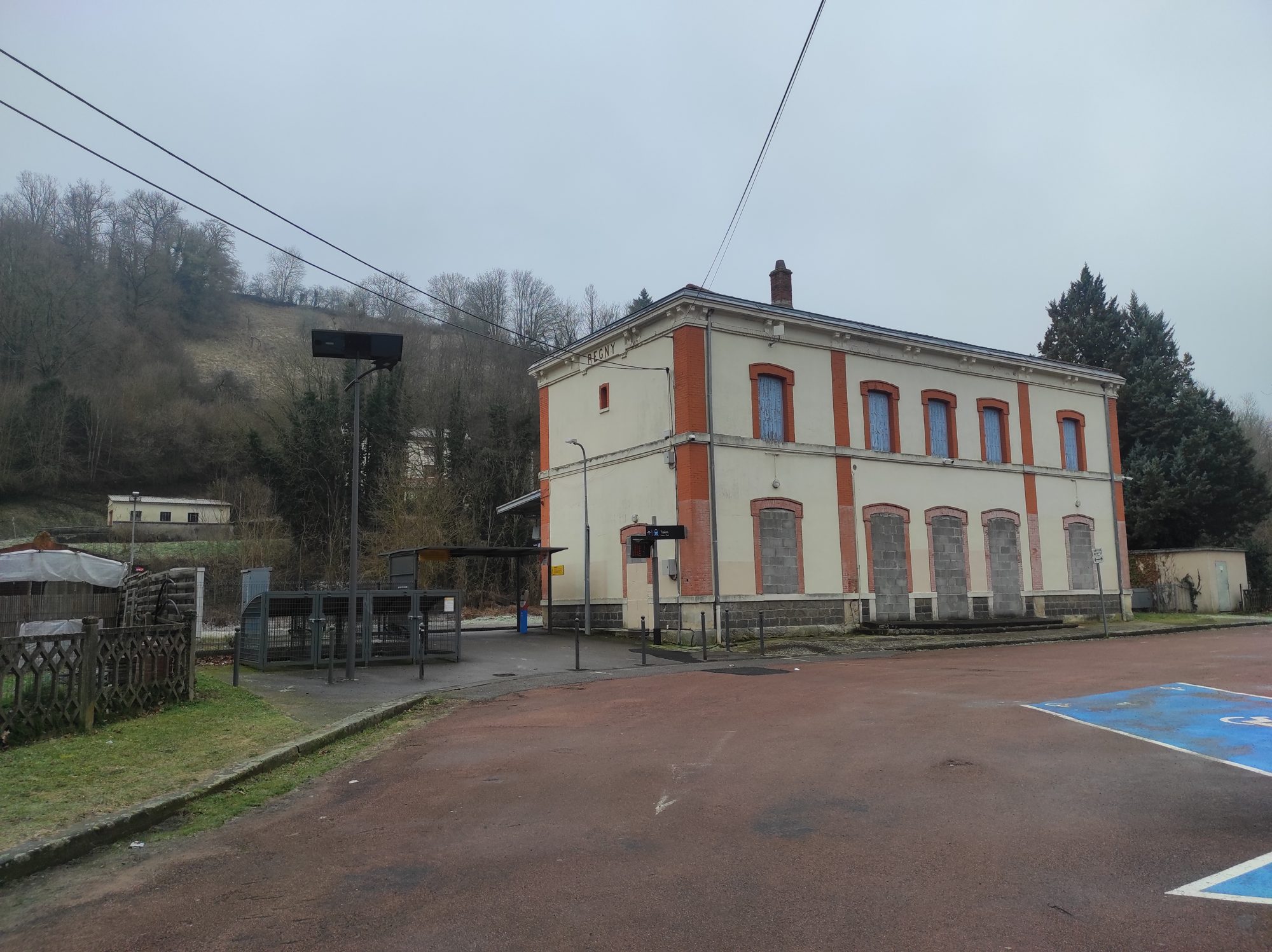La gare de Régny