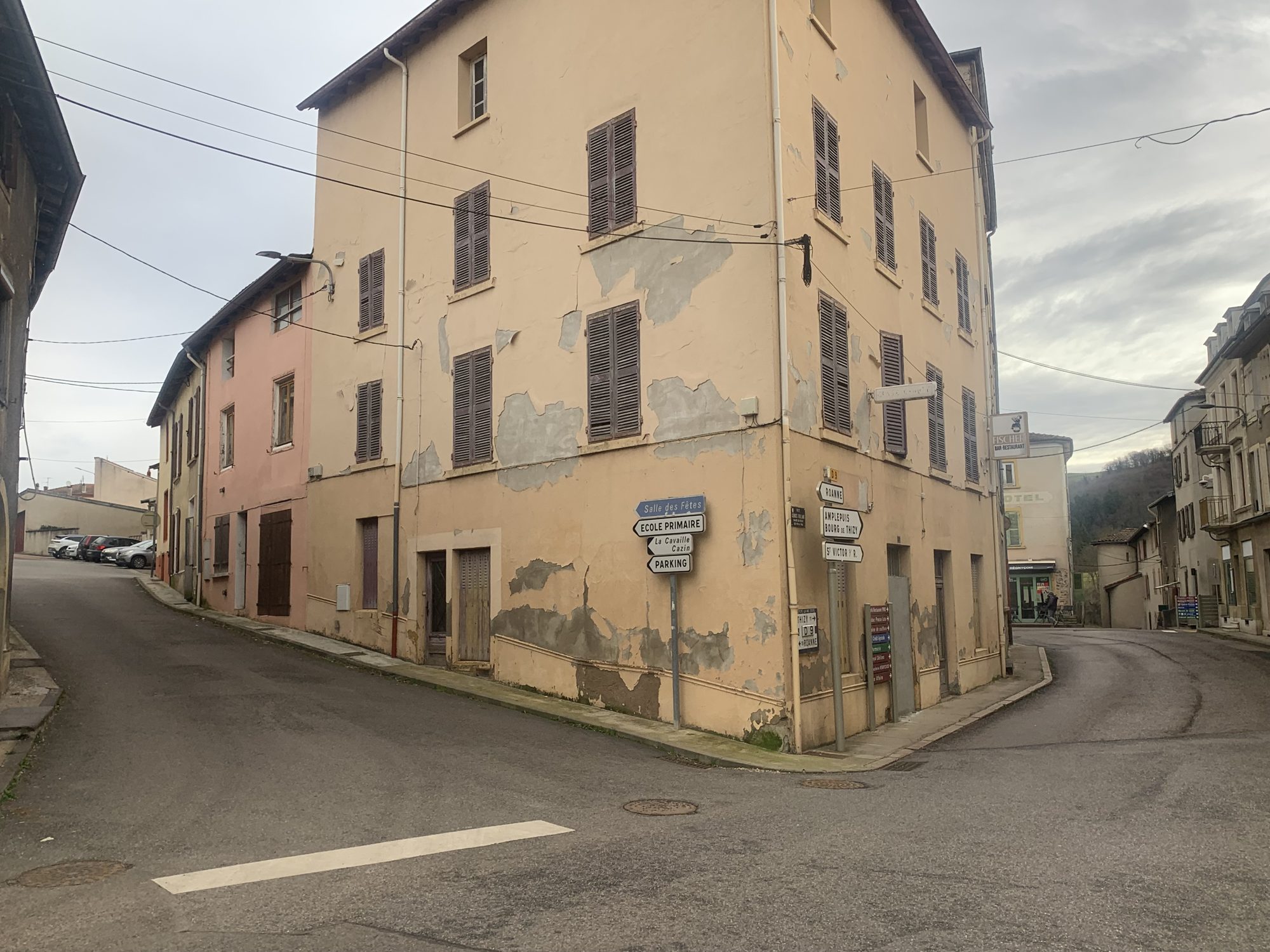 L'îlot du Trève, dans le centre-bourg