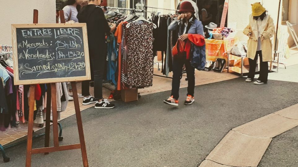 L’intérieur de la recyclerie de La Régnycerie