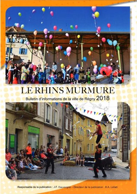 Couverture du bulletin 2018