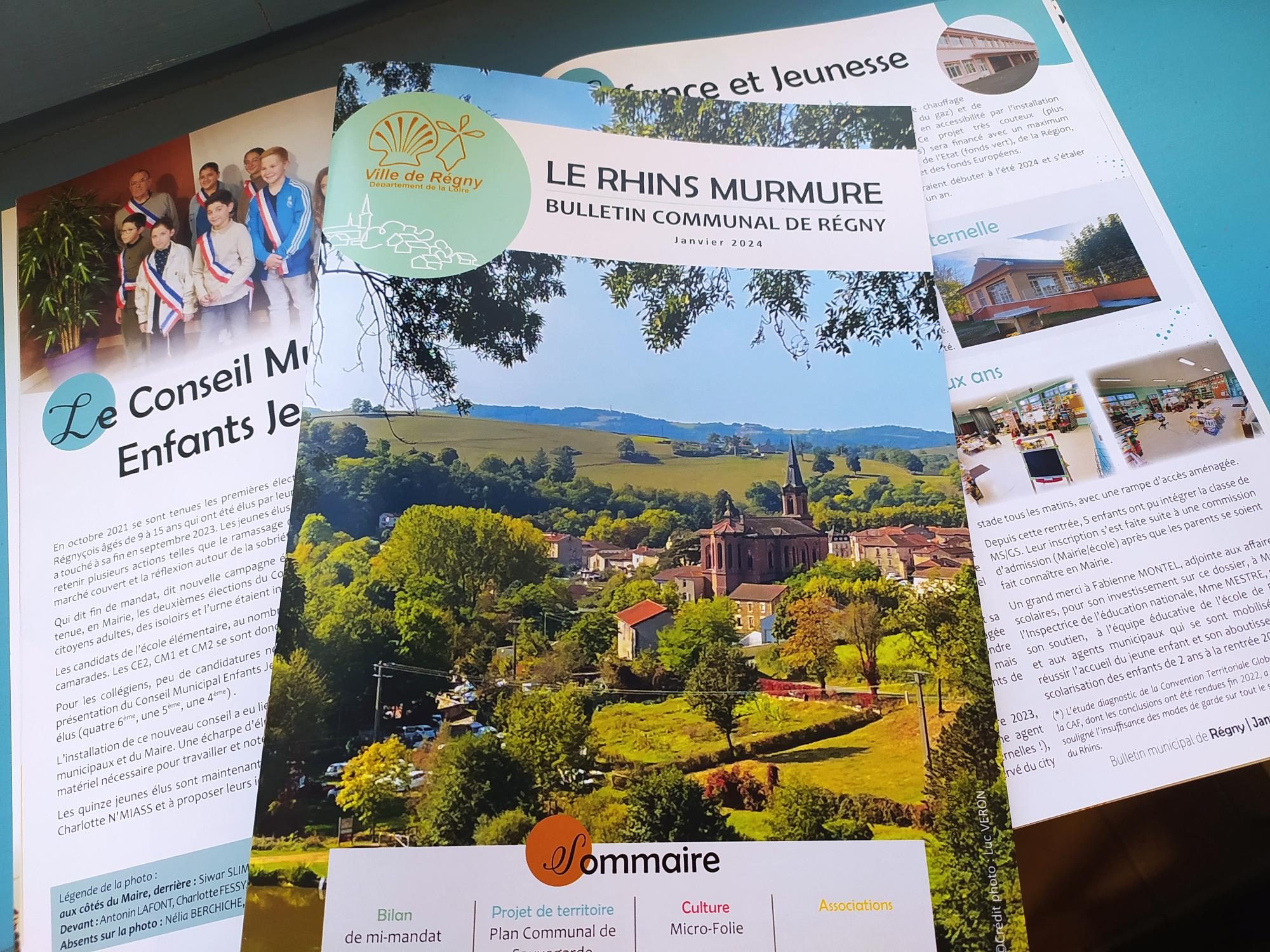 Le bulletin 2024 ouvert
