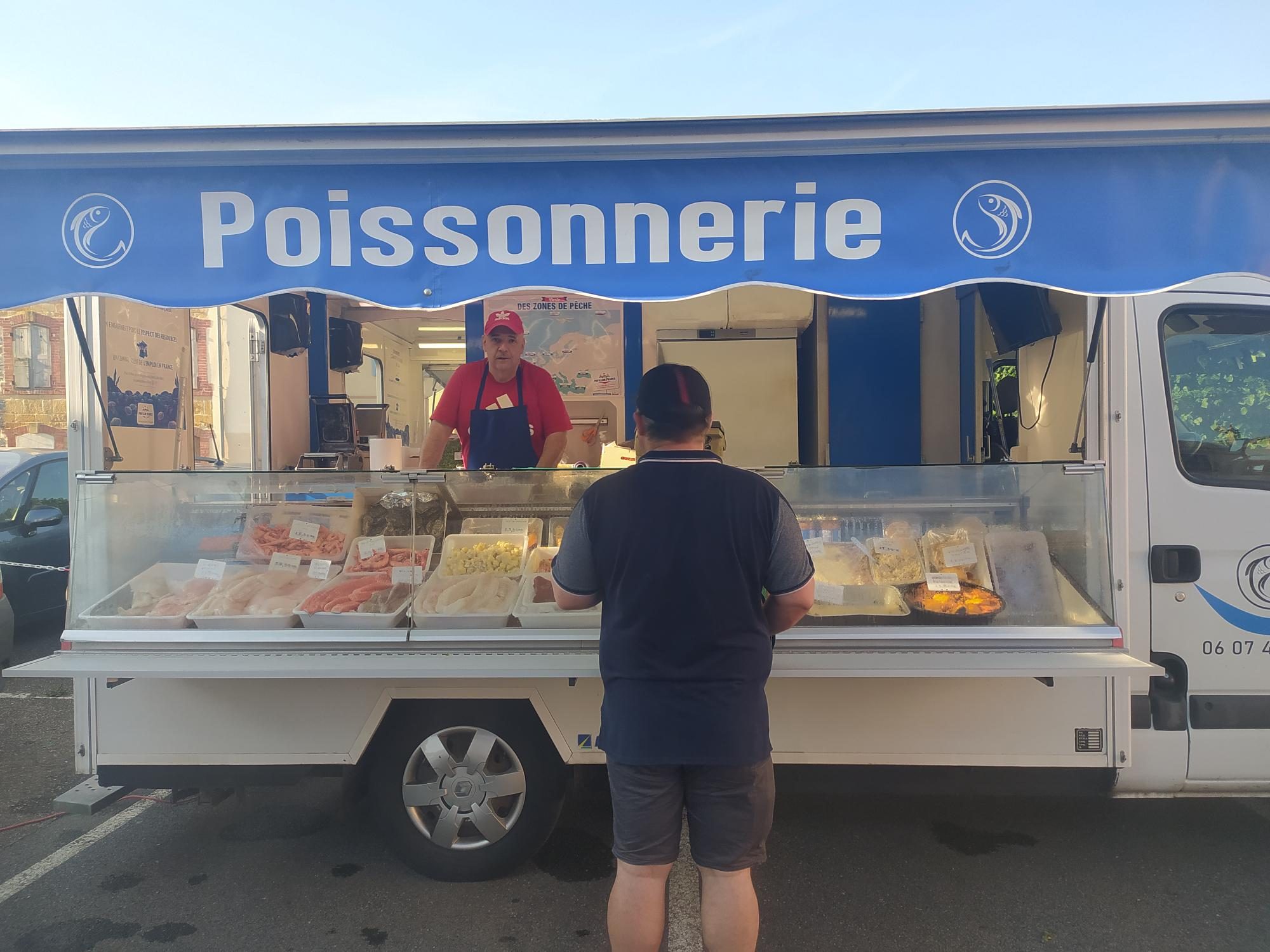 Le camion de la poissonnerie