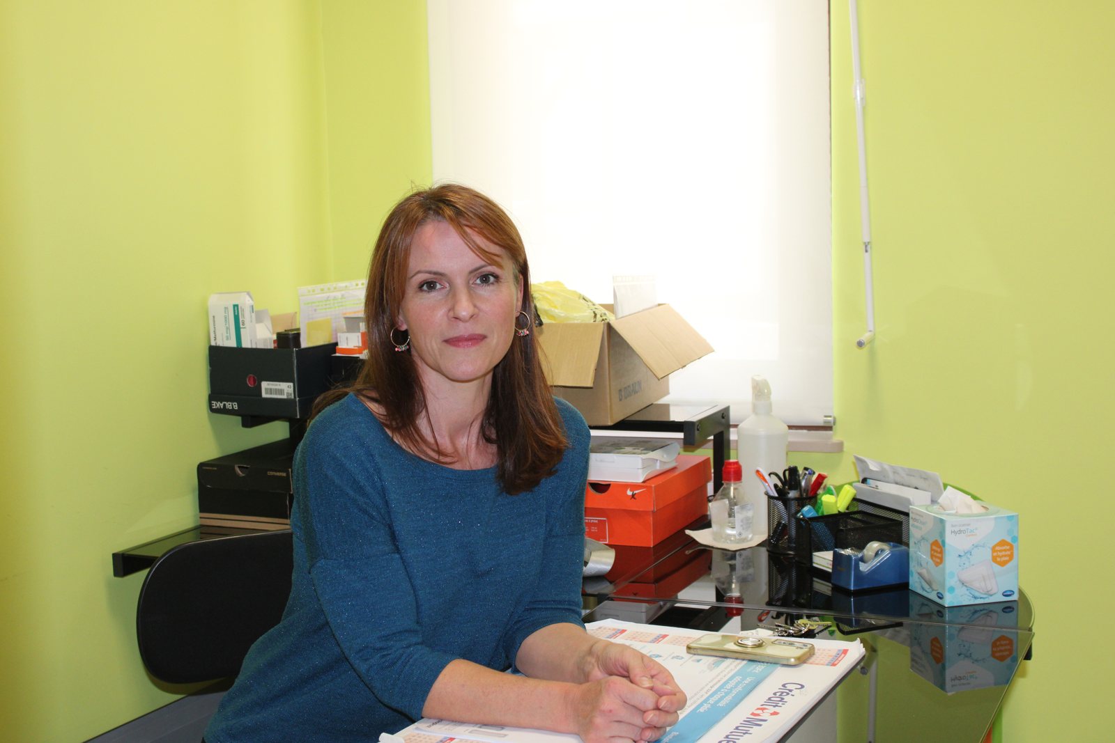 Séverine Marchand, infirmière
