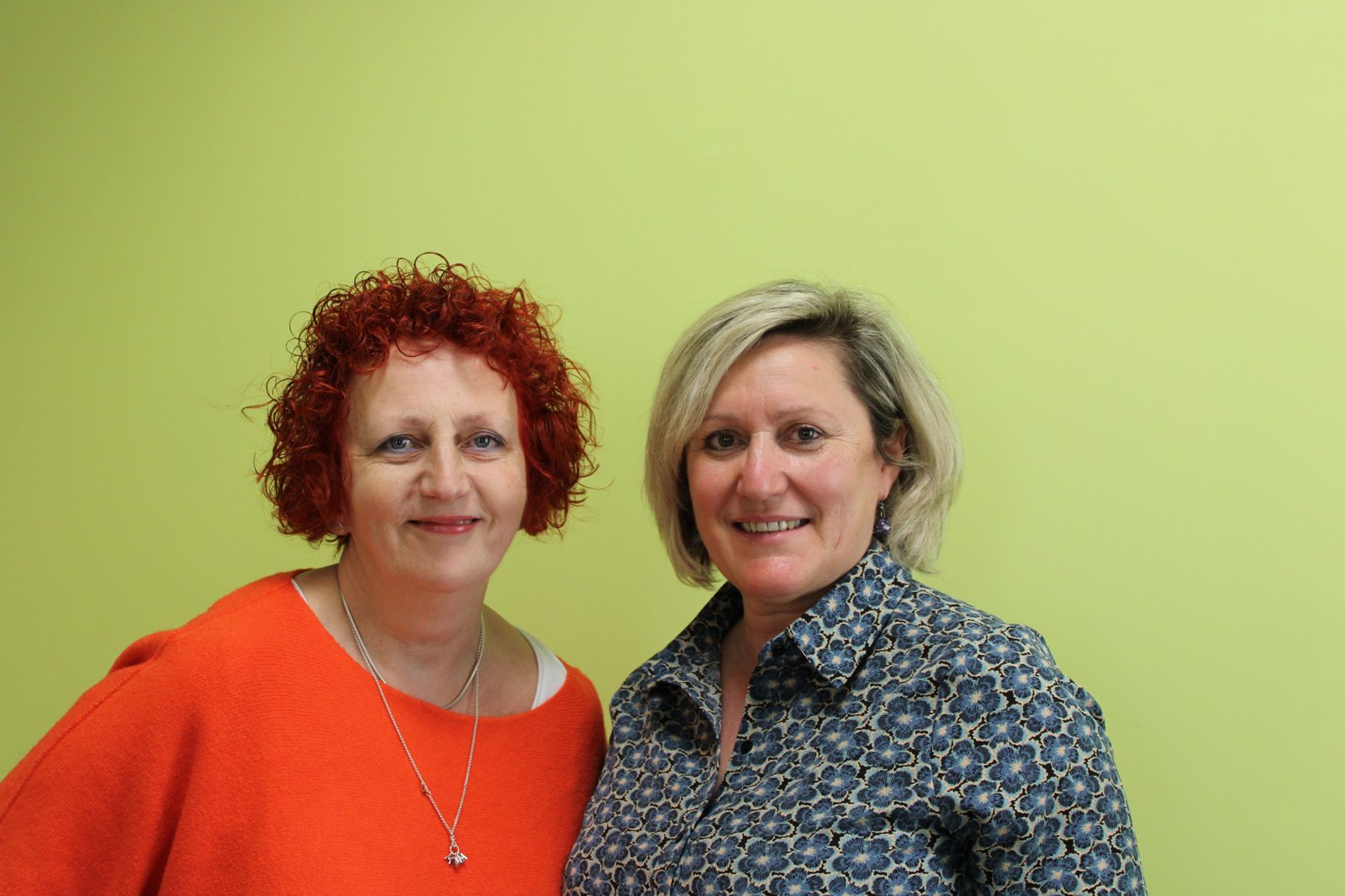 Martine Renoux et Maria Pina, infirmières