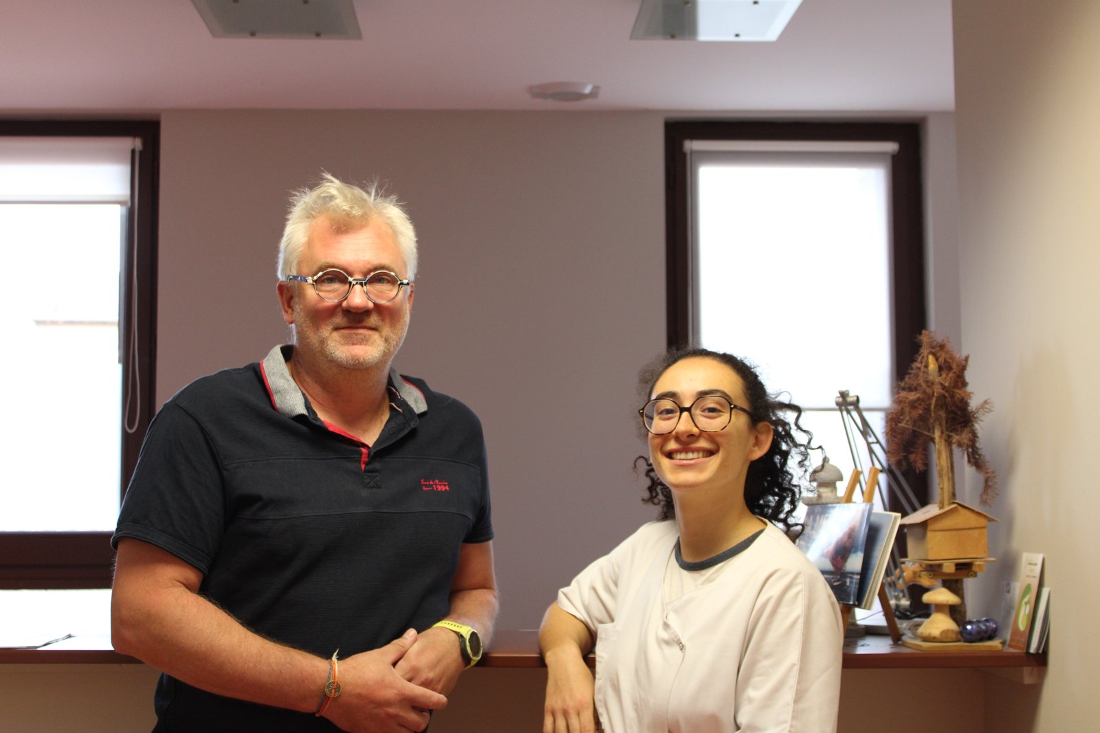 Renaud Willems et Marie Plançon, kinésithérapeutes
